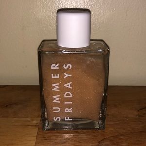 Summer Fridays pool time glowing body oil